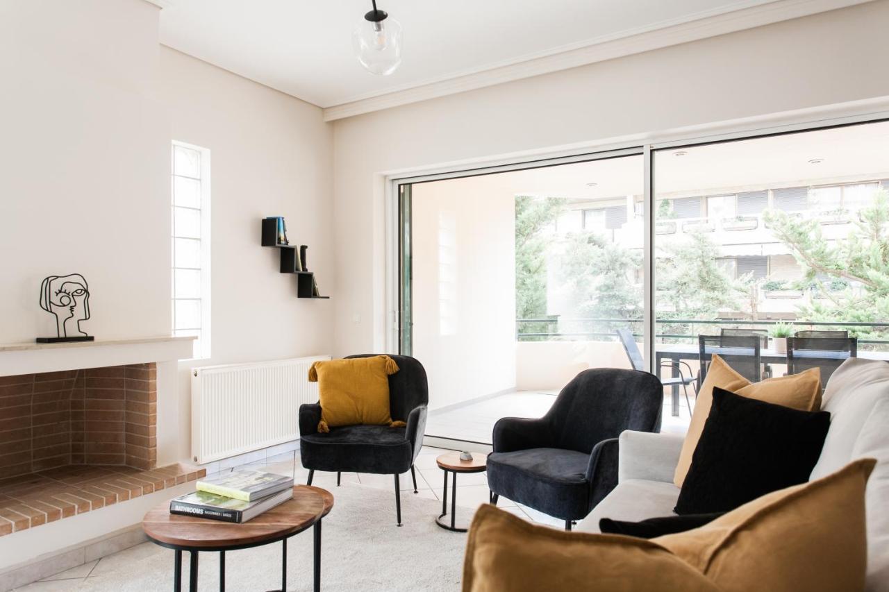 Top-Class 2Br Apartment In Marousi By Upstreet Athén Kültér fotó