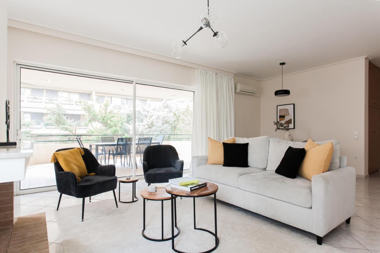 Top-Class 2Br Apartment In Marousi By Upstreet Athén Kültér fotó