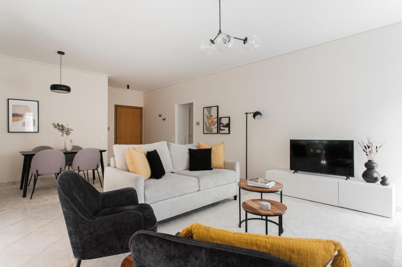 Top-Class 2Br Apartment In Marousi By Upstreet Athén Kültér fotó