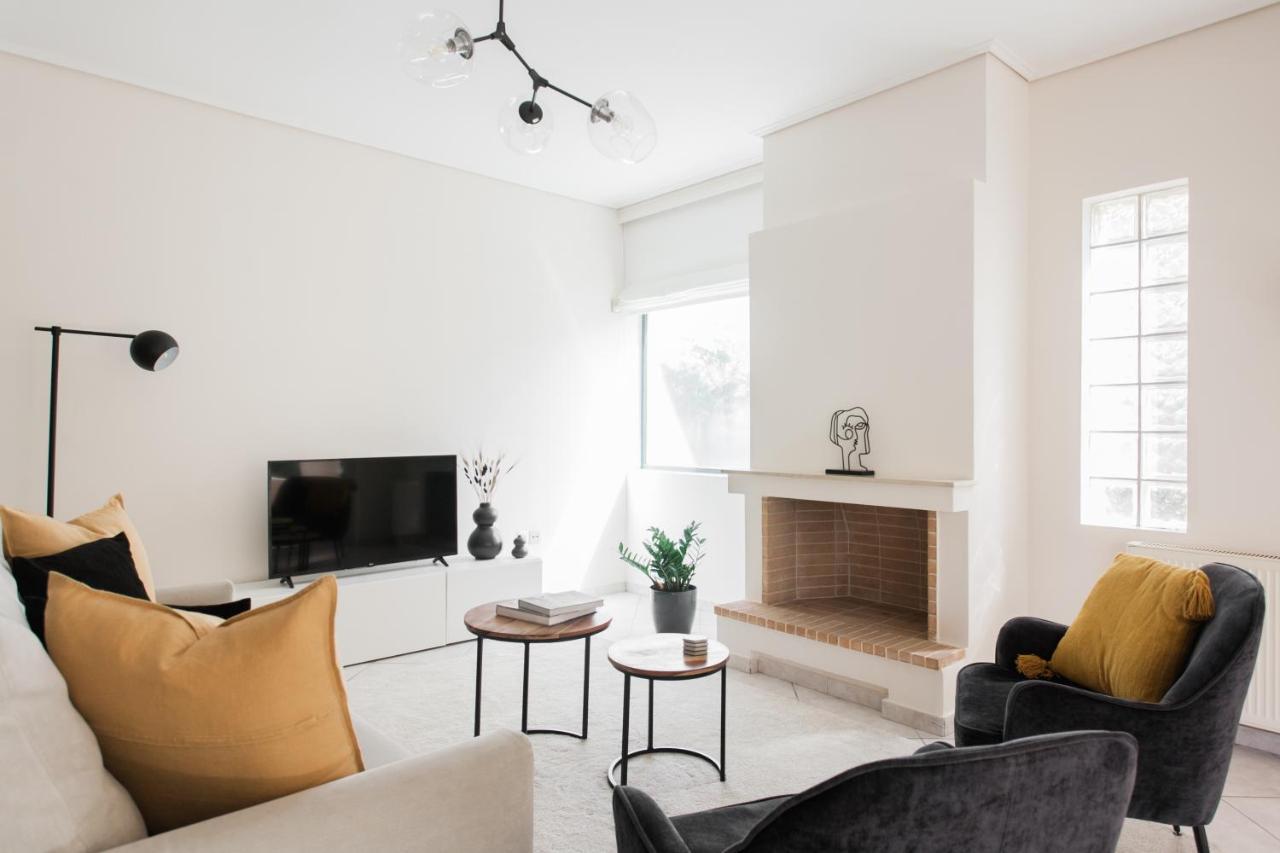 Top-Class 2Br Apartment In Marousi By Upstreet Athén Kültér fotó